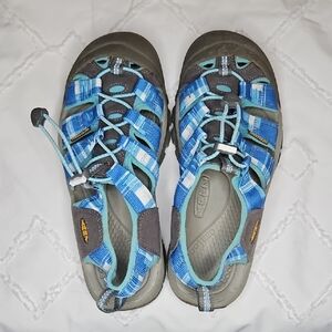 Keen Blue and Gray Sandals